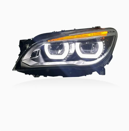LED Angel Eye Headlight Assembly for BMW 7 Series F01 &amp; F02 (2009-2015)