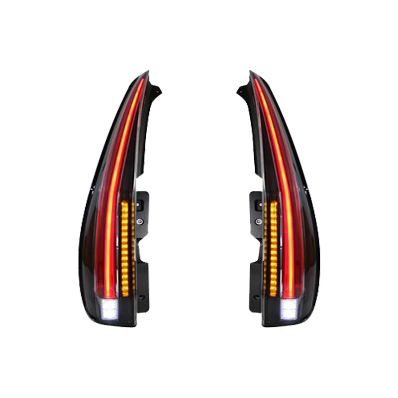FT Car Lights for Cadillac Escalade Taillights 2007-2014 LED Tail Lamp Dynamic Turn Signal Light Car Taillights Assembly