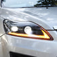 LED Demon Eyes Headlights for Ford Focus 2009-2011 – Projector Lens, Start-Up Animation & DRL