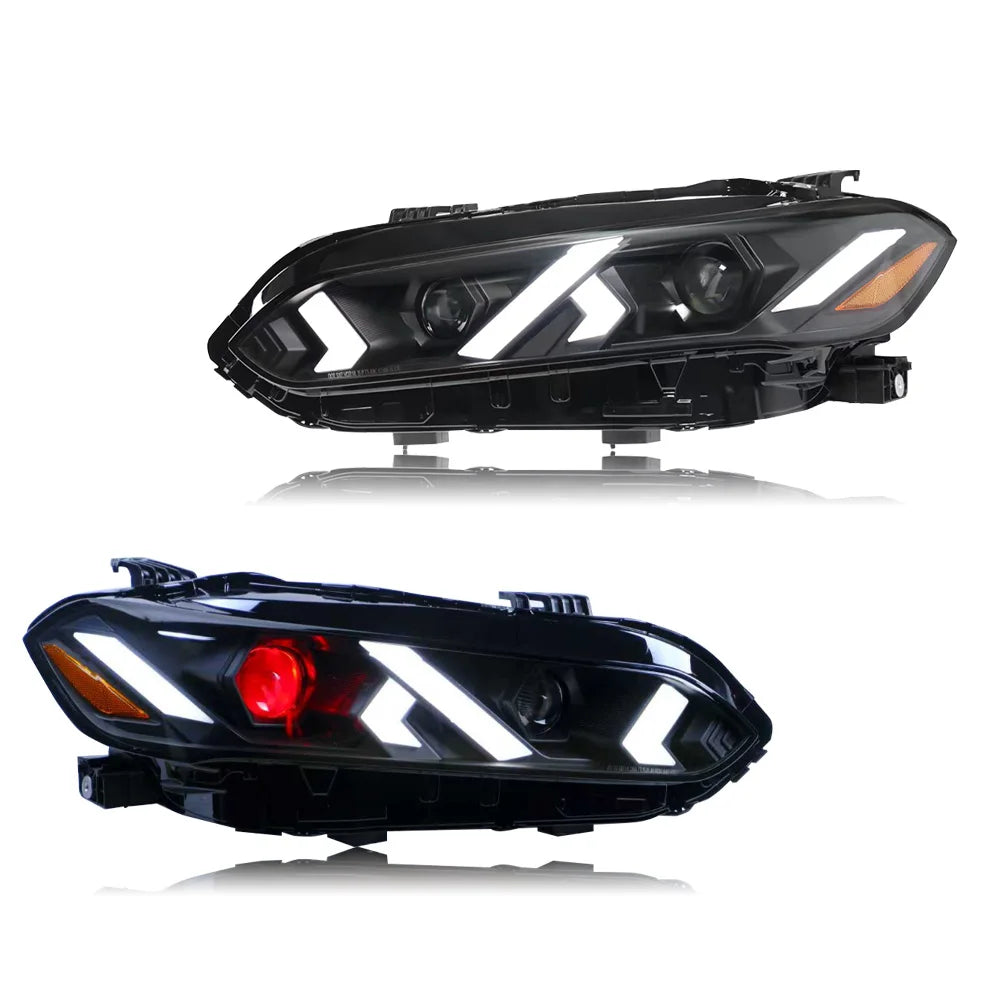 DK Motion Lambo Style LED Headlights for Honda Civic 11th Gen 2022-2025 – Premium Front Light Upgrade