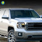 LED Headlights for GMC Sierra 1500 (2014-2018) & Sierra 2500HD – DRL & Warning Light Upgrade