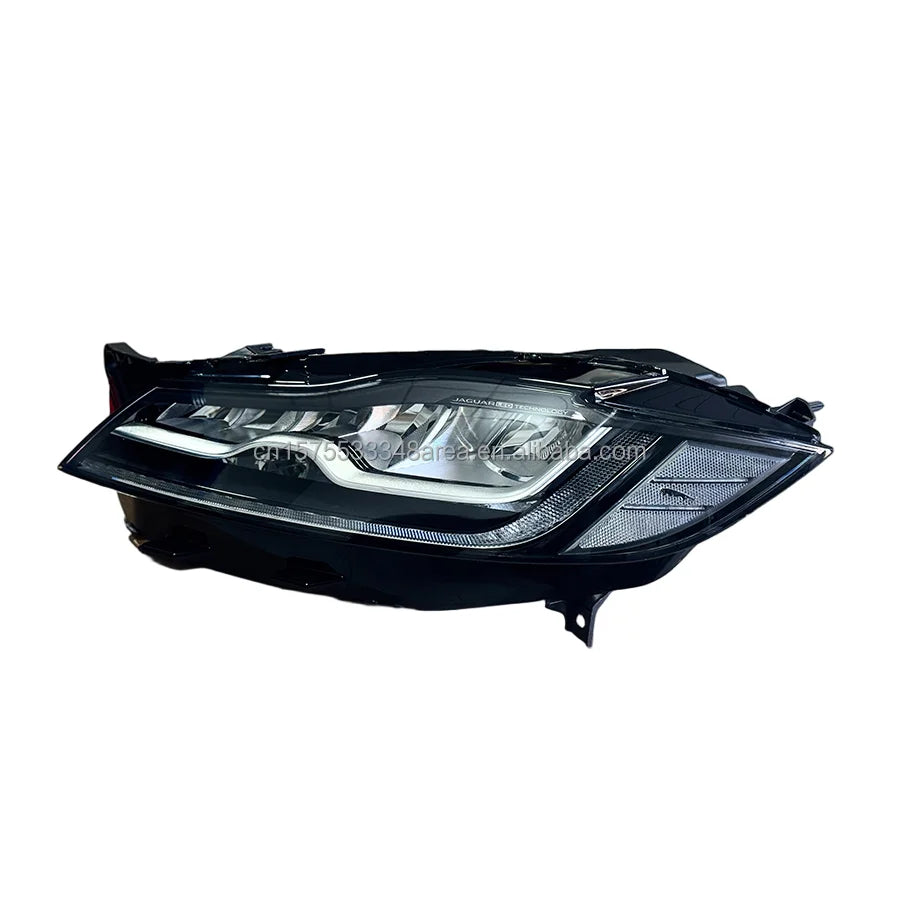 For XF & F-PACE LED Headlights 2016-2020 X260/X761 IP67 Waterproof Plug-and-Play 12V GX63-13W030-LF