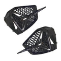 Gloss Black Honeycomb Fog Light Grilles for Audi A3 / S3 (2020–2024)