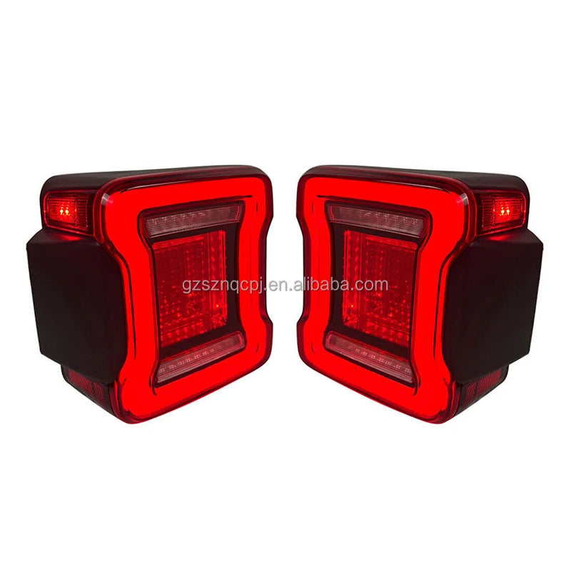 LED Dynamic Tail Lights for Jeep Wrangler JL / JK / JT – Sequential Turn Signals & Startup Animation
