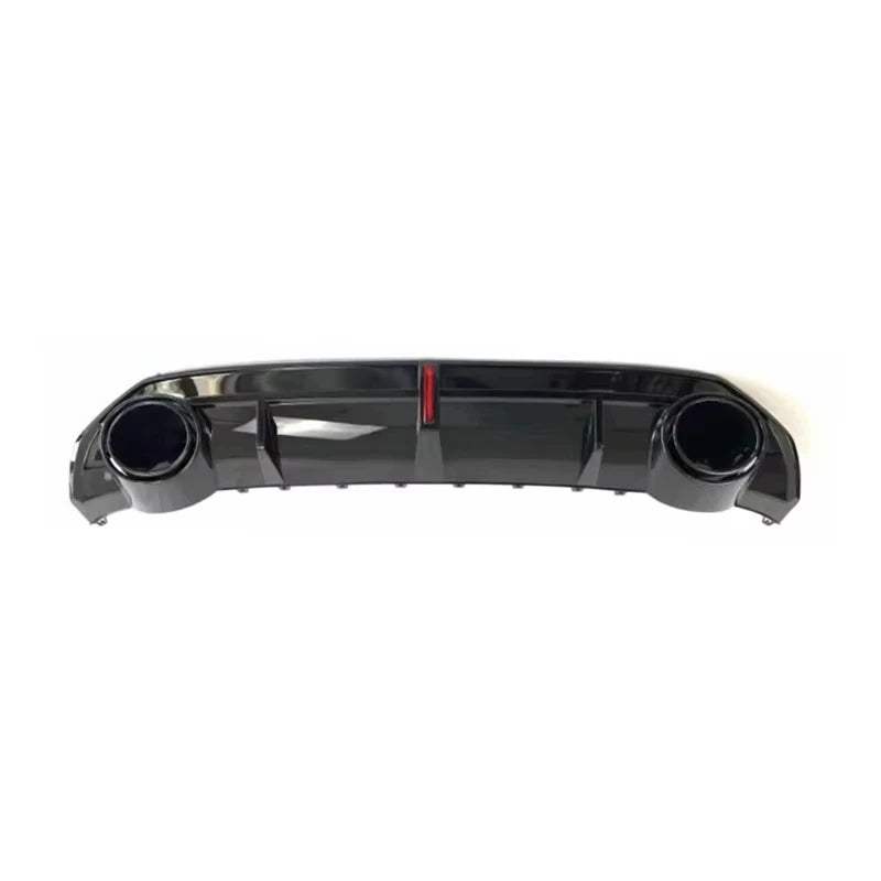 RS3 Style Rear Diffuser for Audi A3 / S3 8Y Sedan (2020–2024) – Dual Exhaust Rear Bumper Lip Upgrade