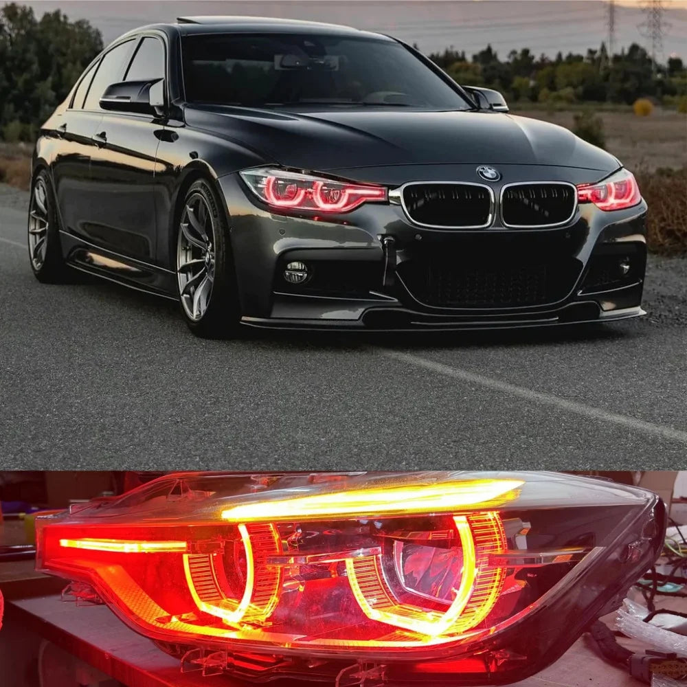 LED Red DRL Module Set for BMW 3 Series F30 &amp; F31 (2016–2018)