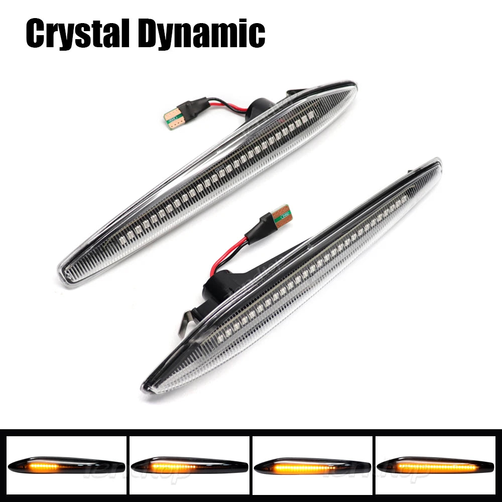 Dynamic LED Side Marker Lights for Alfa Romeo 159, Brera, Spider &amp; Sportwagon (Typ 939) – Sequential Turn Signal Indicators