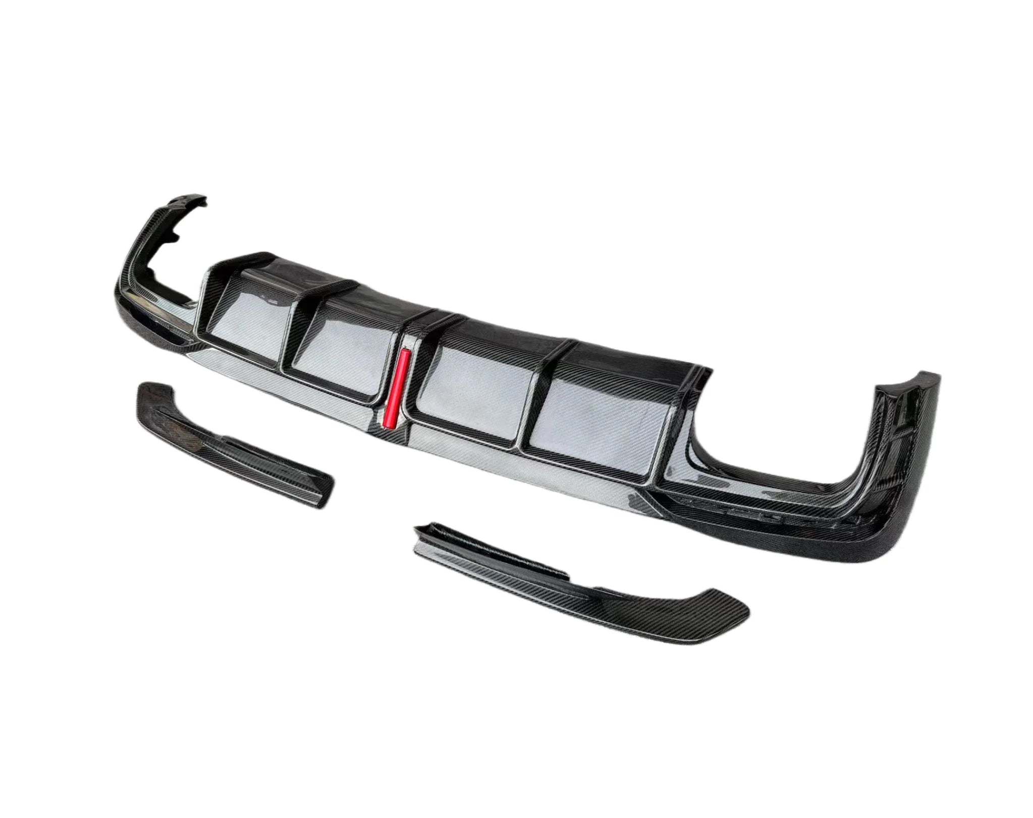 KB Style Carbon Fiber Rear Diffuser for Audi A4 B10 / S4 (2020–2022) – Performance Rear Bumper Upgrade