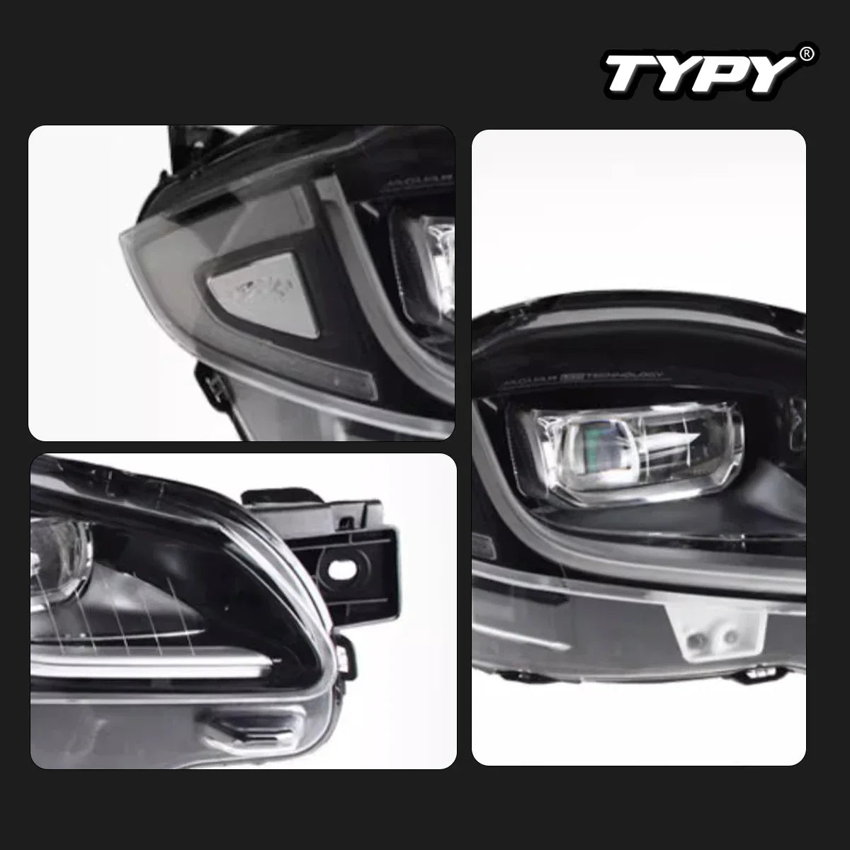 Car Lights For Jaguar XJL 2012-2019 LED Car Lamps Daytime Running Lights Dynamic Turn Signals Car Accessories