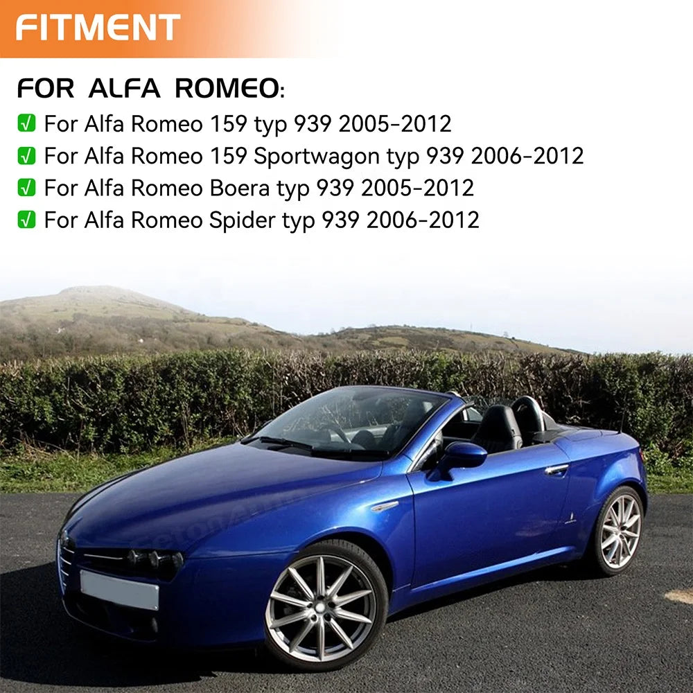 Dynamic LED Side Marker Lights for Alfa Romeo 159, Brera, Spider &amp; Sportwagon (Typ 939) – Sequential Turn Signal Indicators
