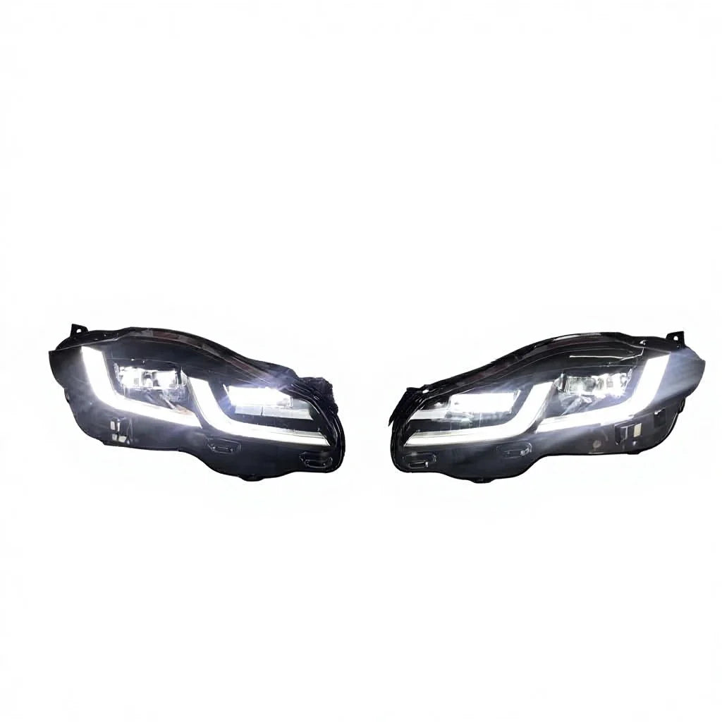 FOR 11-19 Jaguar XJ Models High Quality IP67 Blue Diamond Headlights upgrade new style