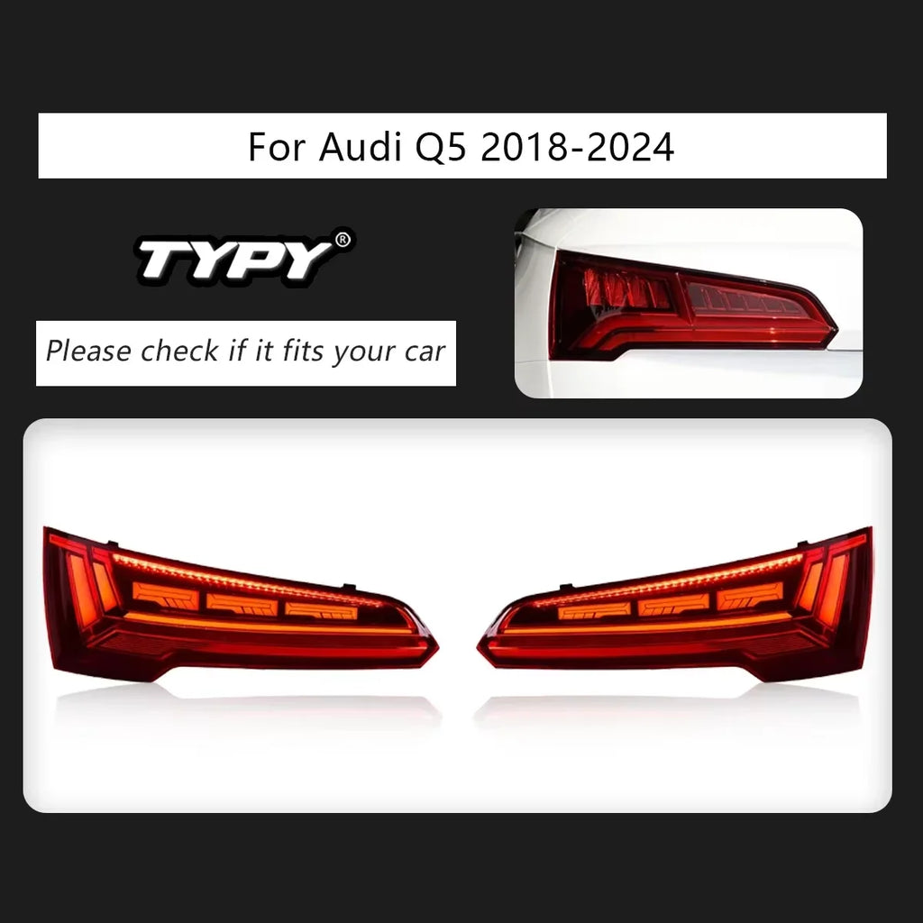 LED Taillights for Audi Q5 (2018–2024) – Premium Rear Light Upgrade