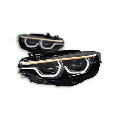 Super Bright LED Headlights for BMW F32, F33, F36 &amp; F80 (2012–2019) | Sequential DRL Upgrade