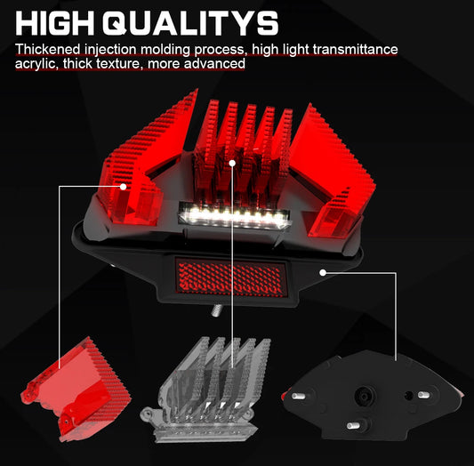 LED Motorcycle Tail Light for BMW F650GS, F800 &amp; R1200GS Adventure