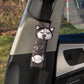 Dog Cat Car Neck Pillow Seat Belt Shoulder Pad Car Neck Pillow Travel 3D Animal Neck Cushion Universal Car Accessory Cartoon