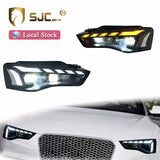 Phare LED de style RS5 pour Audi A5 (2012–2016) – Mise à niveau complète en LED avec feux de jour et clignotants dynamiques