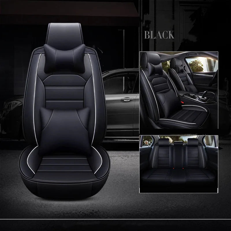High Quality Sport Style Interior Car Accessory Waterproof Four Seasons Universal  Car Seat Covers for 5 Seat Car
