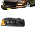 MorSun LED Headlights for GMC Sierra & Yukon XL 1999-2007 – DOT Approved Plug & Play Upgrade