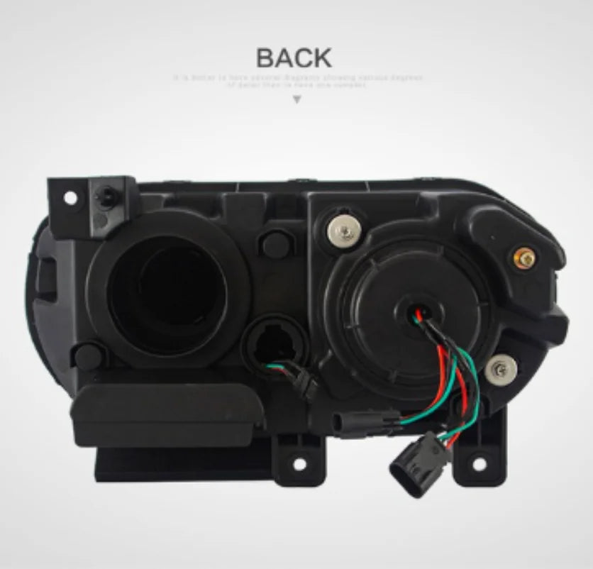 LED Projector Headlights for Dodge Challenger 2008-2014 – Front Lamp Assembly Upgrade. OE Number: 5028779AA