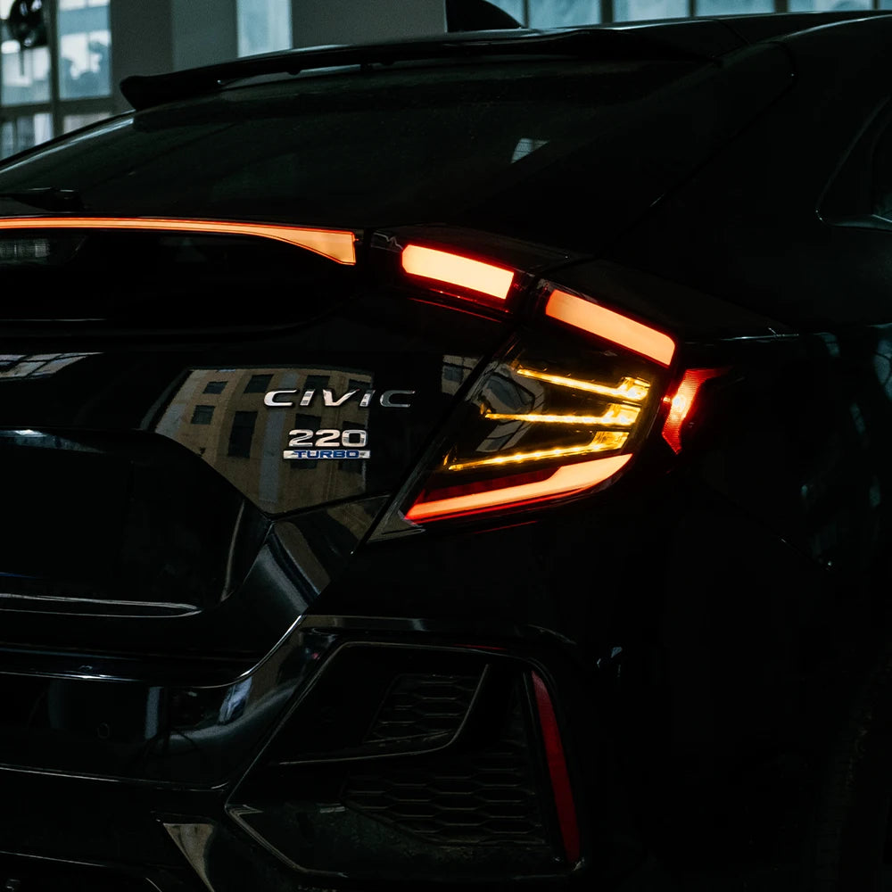 LED Dynamic Tail Lights for Honda Civic X 2016-2021 – Premium Rear Light Upgrade for FC, FK7 &amp; FK8 Models