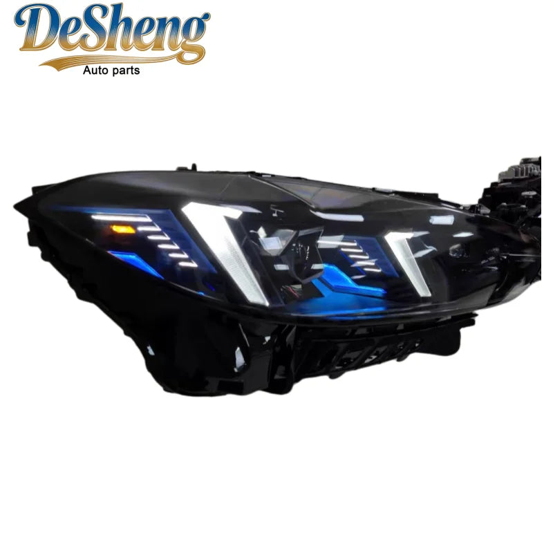 Hot-selling Headlights: LED Headlight Upgrade for BMW M3 and M4 (G81, G82, G22, G23, G26) with Fangs Laser Dual-Beam