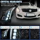 LED Headlight Assembly for Cadillac ATS & ATS-L (2014-2020) – Crystal Bifocal 4-Lens Upgrade