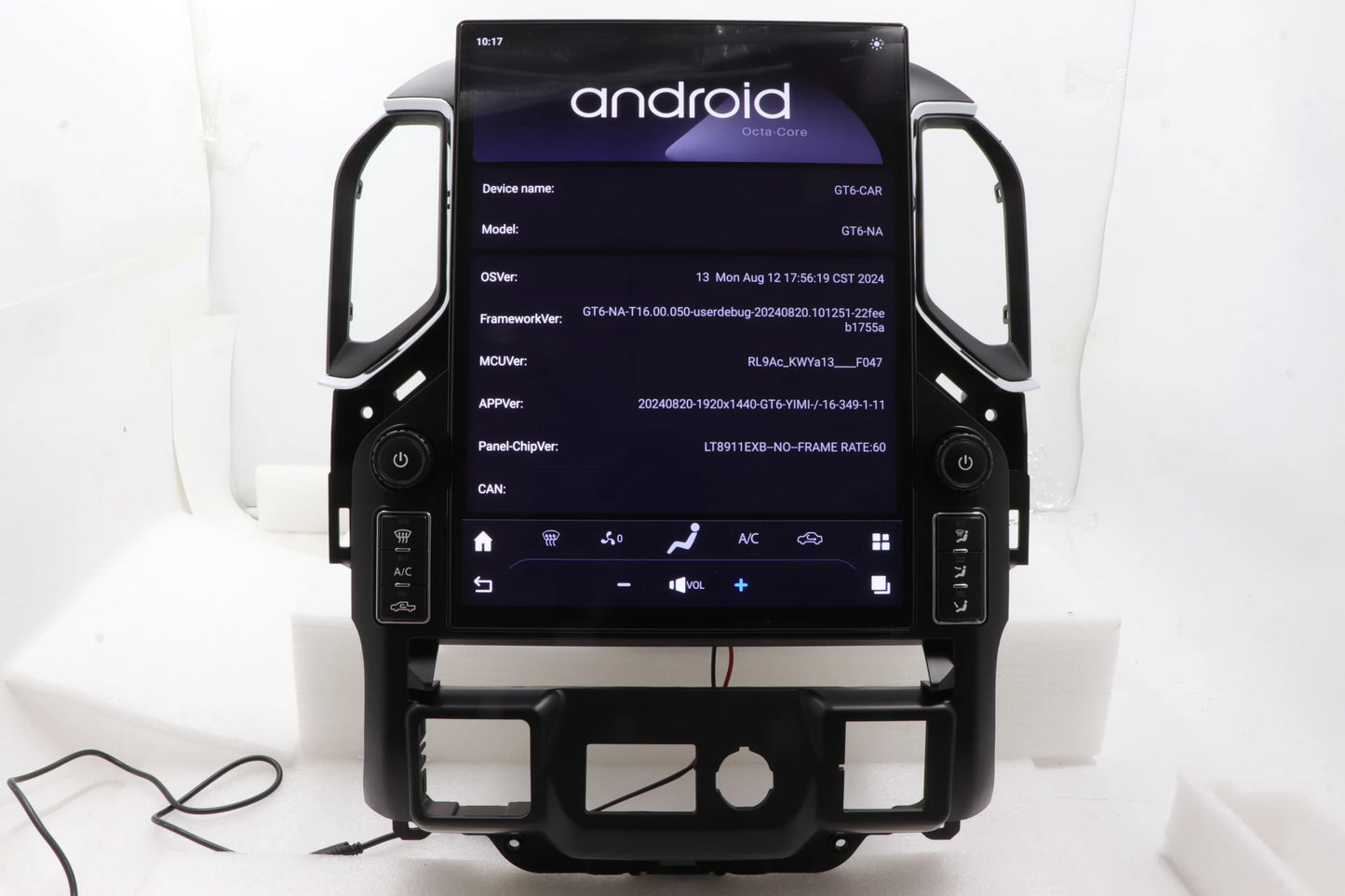15.6" Android Multimedia GPS Navigation System with Wireless CarPlay for Chevrolet Silverado (2019-2021)