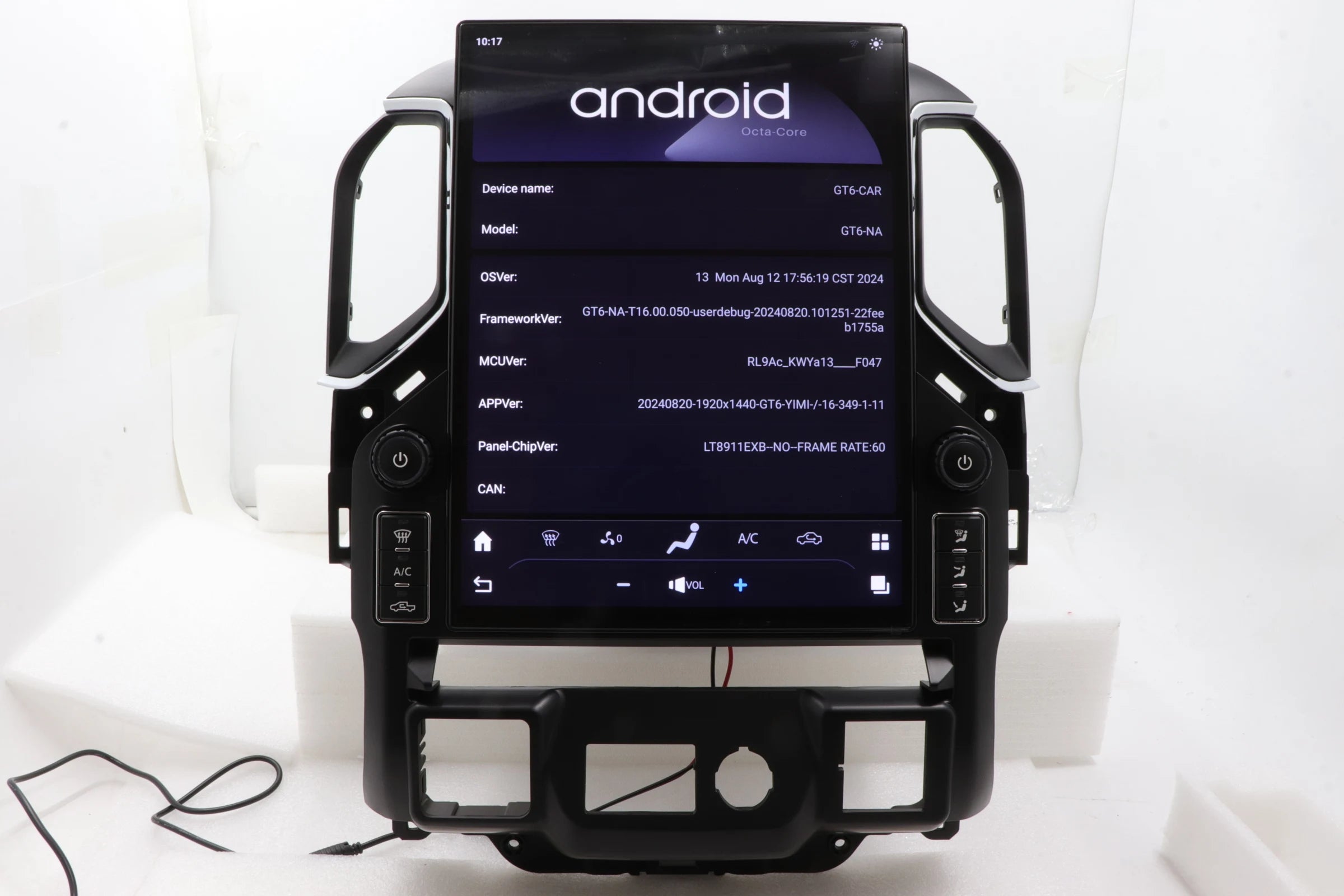 15.6 Inch Android Multimedia GPS Navigation Player Wireless Carplay Touch Screen  for  Chevrolet Solander 2019-2021