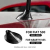 Real Carbon Fiber Shark Fin Antenna Cover for Fiat 500 &amp; Abarth 595 (2012–2023)