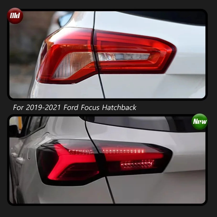 LED Tail Lights for Ford Focus Hatchback 2019-2021 – Premium Rear Lamp Upgrade