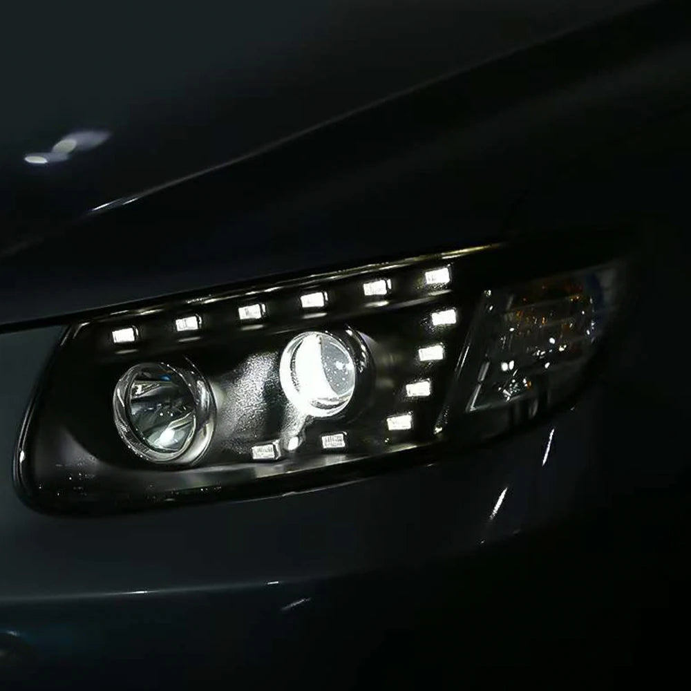 Car Front Lamps for Hyundai Santa FE Ix45 2006-2013 LED Auto Headlights Assembly Upgrade High Quality Projector Lens Accessories