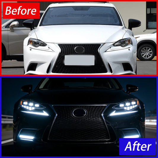 LED-koplamp voor Lexus IS200 / IS250 / IS350 (2013–2016) – sequentieel knipperlicht, dynamische startanimatie