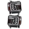 LED Headlights for GMC Sierra 1500 (2014-2018) & Sierra 2500HD – DRL & Warning Light Upgrade