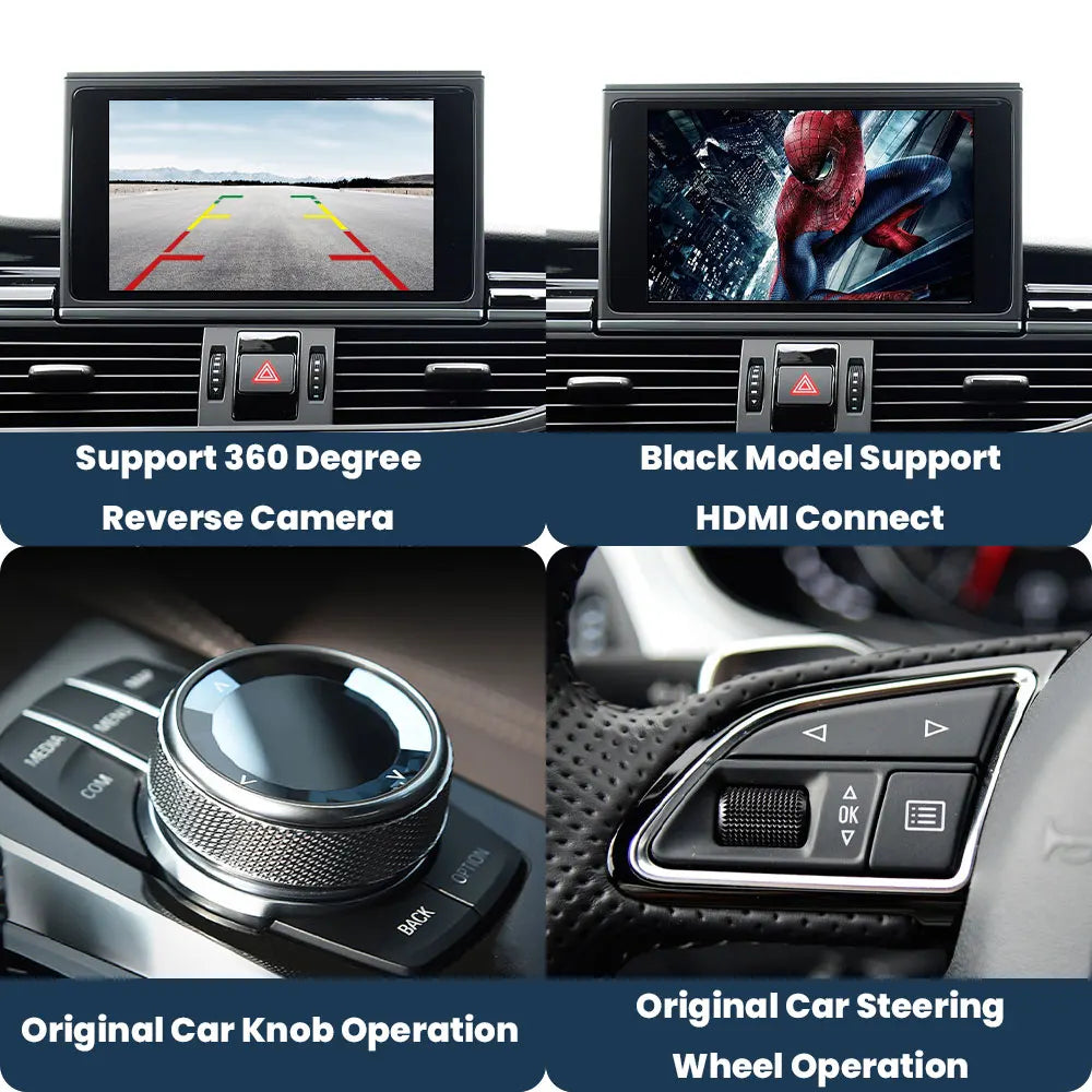 Wireless CarPlay &amp; Android Auto Interface Box for Audi
