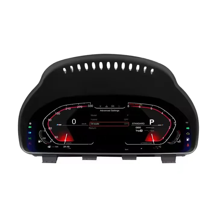 YLB LCD Digital Instrument Cluster for BMW 5 6 7 Series GT F07 F10 F11 F18 F06 F12 F13 F01 F02 F03 X3 F25 X4 F26 X5 F15 X6 F16
