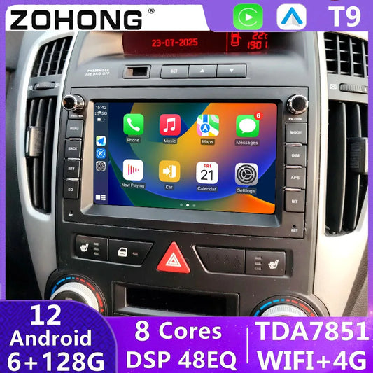 Android Car Stereo for Kia Ceed & Venga (2010–2016) – Wireless Apple CarPlay & Android Auto | DSP | 4G GPS Navigation
