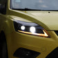 LED Demon Eyes Headlights for Ford Focus 2009-2011 – Projector Lens, Start-Up Animation & DRL