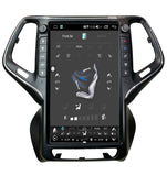 13.6" Android Wireless 4G Carplay Vertical Touch Screen Navigation GPS Car Stereo for Jeep Cherokee 2014 2015 - 2021