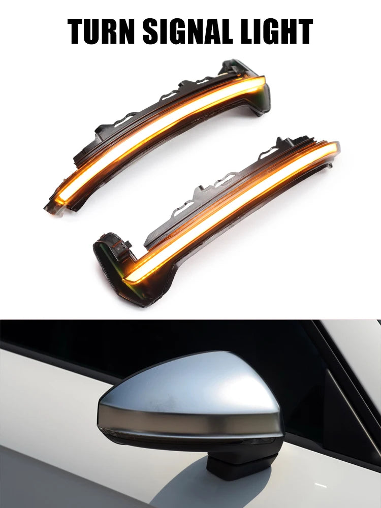 Dynamic LED Mirror Turn Signal Lights for Audi TT / TTS / TTRS MK3 &amp; R8 (2015–2020)