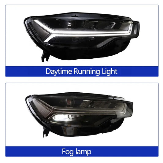 Front Headlight Assembly for Audi A6 / S6 C7 (2012–2015)