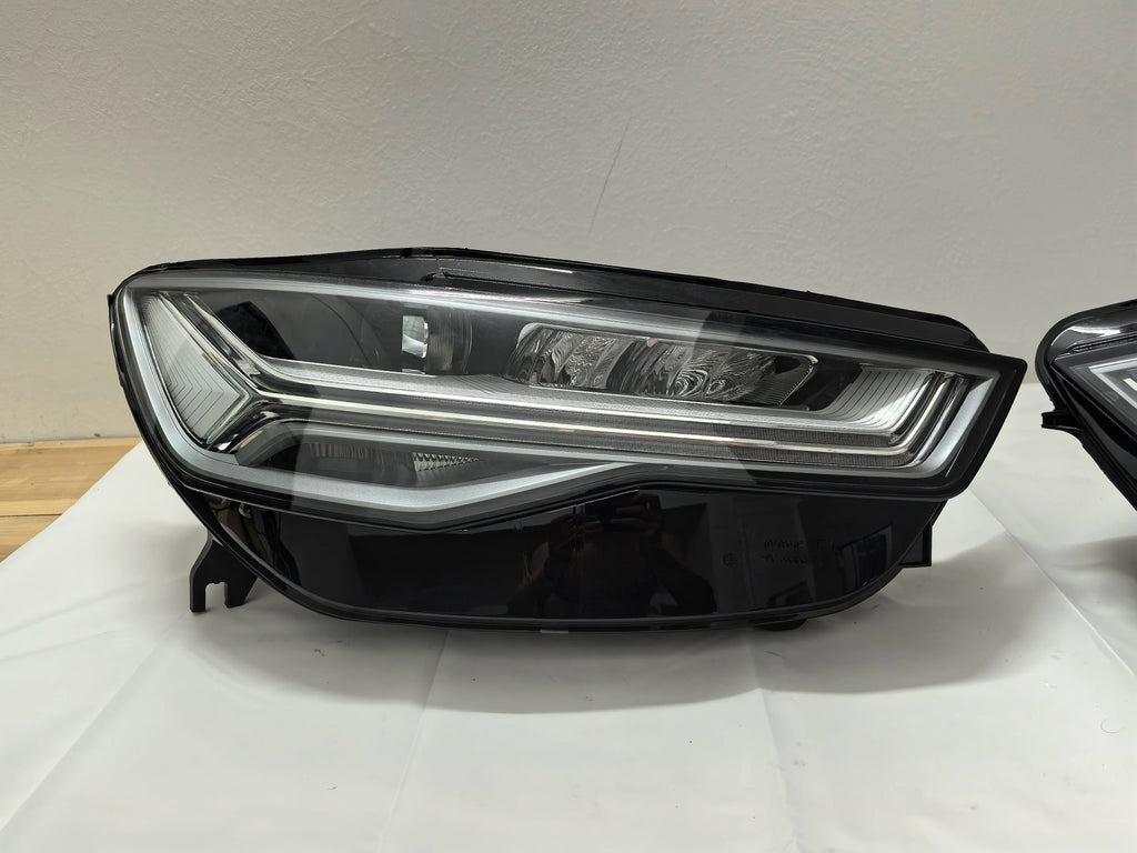 Original LED Matrix Headlight for Audi A6 C7 (2012–2018) – OEM Front Headlamp Replacement