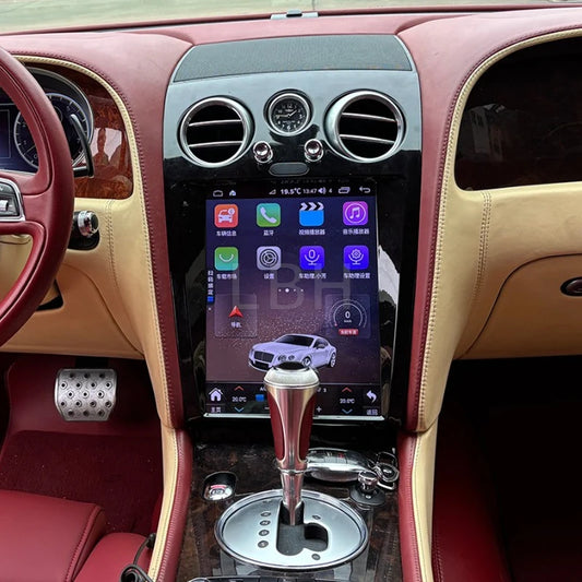 12.1" Android Multimedia System for Bentley Flying Spur &amp; Continental (2005–2019) | Wireless CarPlay, Android Auto &amp; GPS Navigation