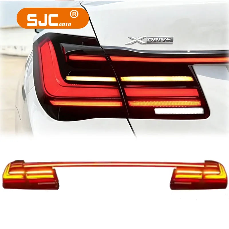 SJC for BMW 7 Series F01 F02 Upgrade Customized Rear Lamps G12 Style 2009-2015 Daytime Running Lights High Quality Car Light