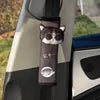 Dog Cat Car Neck Pillow Seat Belt Shoulder Pad Car Neck Pillow Travel 3D Animal Neck Cushion Universal Car Accessory Cartoon