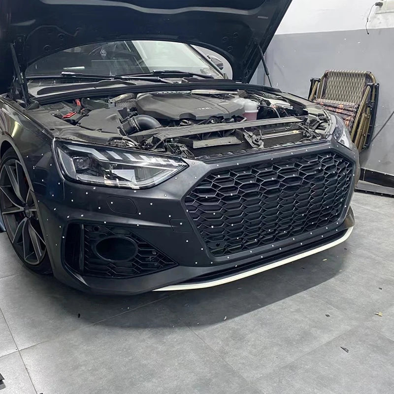 RS4 Style Front Bumper Kit for Audi A4 / S4 B9.5 (2020–2024)