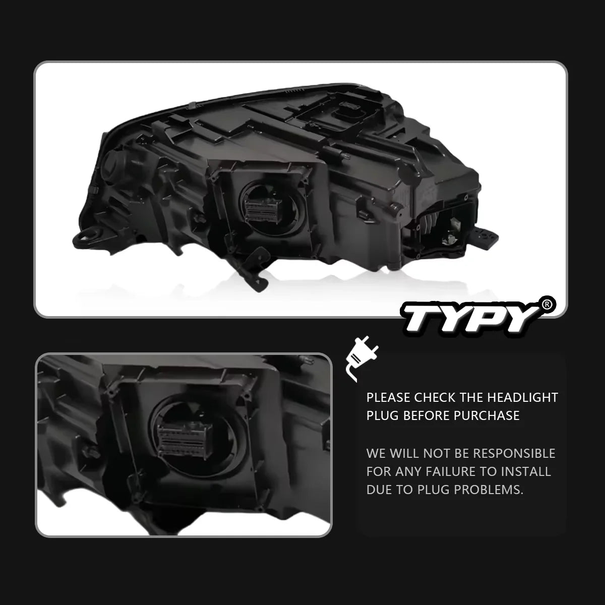 LED Projector Headlights for Audi Q5 (2018–2020)