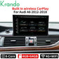 Système multimédia Android 9" pour Audi A6 / A7 (2012–2018) – CarPlay sans fil &amp; navigation GPS