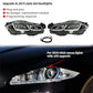 [1979ll] Car Lamp Parts 2014 2015 2010 2013 XJL Upgrade to 2019 Style LED Headlights for jaguar Xj X351