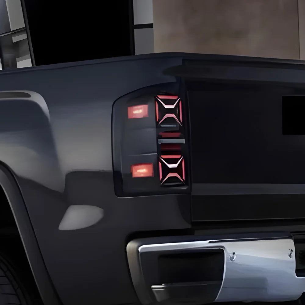LED Tail Lights for GMC Sierra 2014-2018 – Plug & Play Rear Light Upgrade