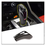 Real Dry Carbon Fiber Gear Shift Cover for Alfa Romeo Giulia &amp; Stelvio (2020–2023)